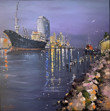 Roger FAGES - Salies de Béarn -pinceaux d'automne